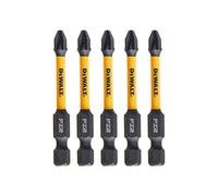 DeWalt Embout d'impact Torsion DT7391T-QZ PZ2 50 mm 5 pièces