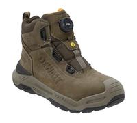 DEWALT Grid X S7S SR FO HRO SC ESD BOA Fit System Bottes de sécurité imperméables pour homme avec bout composite et semelle intermédiaire en cuir nubuck, coupe large, chaussures de sécurité légères