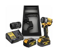 DEWALT hoc sans fil 3/8" DEWALT 18V XR (sans balais), max. 406 Nm, incl. 2x batterie G (18 Volt / 5 Ah) DCF923P2G-QW Quantité:1