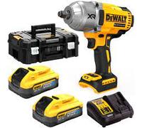 DeWALT DCF900H2T Boulonneuse 1/2" (1898Nm/18V/2x5,0Ah PowerStack) Tstak