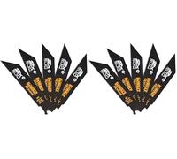 DeWalt Hoja de sierra sable bi-metal Extreme 2X, longitud: 152mm, paso de diente: 1.8-1.4mm para metal (Lot de 2)