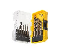 DeWalt Coffret de 19 forets métal DT70728-QZ HSS-G Noir/Jaune – Pour perceuse-visseuse