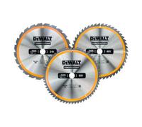 DEWALT Jeu de lames de scie circulaire DEWALT 3 pièces fixes DT1964-QZ Quantité:1
