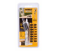 DeWALT Jeu d'embouts DT70578T-QZ 10 pièces - Jeu d'embouts de vissage EXTREME Impact Torsion