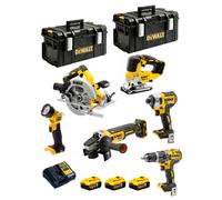 DeWALT Kit DCK663P3 (DCD796 DCF887 DCS570 DCS334 DCG405 DCL050 3 x 5,0 Ah DCB1104 2 x DS300)