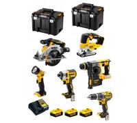 DeWALT Kit DCK690P3T (DCD796 DCF887 DCH273 DCS334 DCS565 DCL040 3 x 5,0 Ah DCB1104 2 x TSTAK VI)