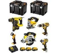 Coffret multi-outils De Walt Dewalt kit dck699m3t (dcd796 dcs391 dcs331 dcf887 dch273 dcl050 3 x 4,0 ah dcb115 2 x tstak vi)