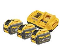 Pack énergie 54V/18V Flexvolt (3x9,0 Ah) + chargeur rapide DEWALT DCB118X3