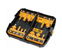 DEWALT Coffret 12 fraises de défonçeuse Ø8mm - DT90016