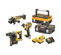 DeWalt Pack combo DCK305P3T - DCH273N, DCG405, DCF887, DCB115 - 18V/3x5,0Ah Tstak