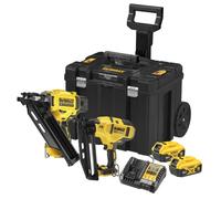 Ensemble de cloueuses combinées sans balais DeWalt DCN692+DCN660 DCK246P2T