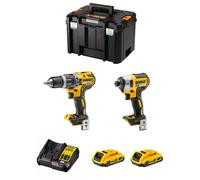 DeWALT Kit DWK211 (DCD796 DCF887 2 x 2,0 Ah DCB107 TSTAK VI)