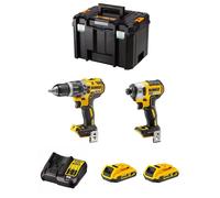 DeWALT Kit DWK211 (DCD796 + DCF887 + 2 x 2,0 Ah + DCB107 + TSTAK VI)
