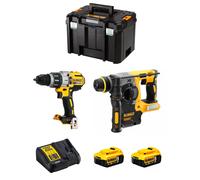 DeWALT Kit DWK223 (DCD996 DCH273 2 x 5,0 Ah DCB115 TSTAK VI)