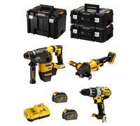 DeWALT Kit FVK381T2HD-QW 54V/18V (DCH333 DCD996 DCG418 2 x 6,0 Ah DCB118 2 x TSTAK II TSTAK VI)