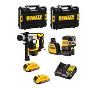 DeWALT Kit MTPROF04 (DCH172 + DCE088NG18 + 2 x 2,0 Ah + DCB107 + 2 x TSTAK II)