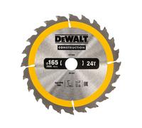Dewalt - Lame circulaire de construction portable 165 x 20 mm 24D
