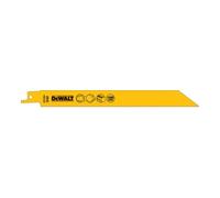 DeWALT DT2354 HCS 203 x 1,4 mm Lames de scie sabre pour métal 5 Pieces