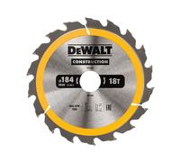 Dewalt - Lame de scie circulaire de construction portable 184 x 30 mm x 18T