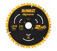 DEWALT Lame de scie EXTREME 210x30mm, Z24 DT20432