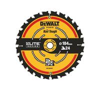 Dewalt - Lame de scie circulaire ELITE™ 184 x 16mm x 24T