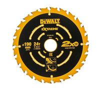 DEWALT Lame de scie circulaire DT10304-QZ 190/30 mm 24WZ Argent 1 pièce