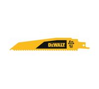 DEWALT Lame de scie sabre DEWALT BIM Bois 152mm 6TPI Quantité:5