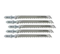 DEWALT Lame de scie sauteuse HCS Bois< 60 mmk DT2164-QZ 5 pces