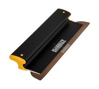 DEWALT Lame d'écrémage pour cloison sèche, 40,6 cm | Qualité professionnelle | Construction en aluminium extrudé et en acier inoxydable européen | Embouts à fort impact | Plaque de plâtre murale