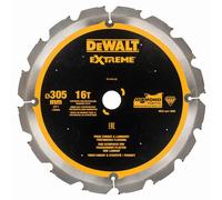 DeWALT Lame denture diamant pour fibre de ciment et laminés, PCD, 305x30 mm, 16 dents - DT1475-QZ