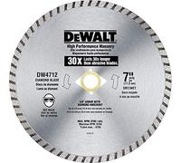 DEWALT Lame diamant pour maçonnerie (DW4712B), argent, 17,8 cm, l'emballage peut varier