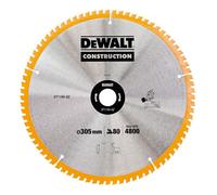 Lame de scie DeWALT CONSTRUCTION, 305 x 30 mm, 80 dents DT1184