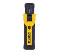 DEWALT Lampe torche rechargeable 900LM DXCLXA120 | Pliable, 3 niveaux de luminosité, chargement USB-C, Li-ion 2600 mAh