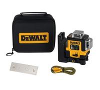 DEWALT, Laser linéaire vert 3x360° rechargeable par USB dans une mallette de rangement, DCLE14361GB-XJ