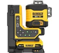 DEWALT Niveau laser multilignes DCLE34035D1-QW 3 x 360° faisceau vert télécommande coffret T-STAK