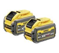 Dewalt Lot de 2 Batteries de Rechange 18 V XR Flex Volt DCB547 rétrocompatibles avec Les Outils sans Fil 54 V et 18 V