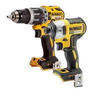 DeWalt Lot de 2 tournevis à percussion sans fil LXT DCF887N et perceuse combinée DCD796N 18 V