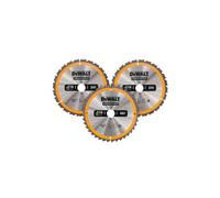 Lot de 3 lames de scie circulaire Ø216 mm - DEWALT DT1962-QZ