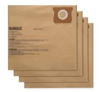 DEWALT Lot de 4 sacs filtrants de rechange DXVA19-4101 pour aspirateur humide et sec DEWALT de 18 à 37 litres