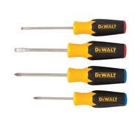 DEWALT Lot de 4 tournevis (DWHT62512), noir