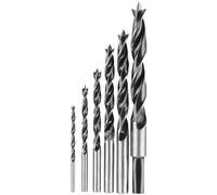 DEWALT Lot de 6 forets à pointe Brad (DW1720) Noir