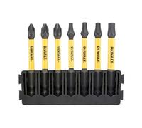 DeWalt Lot de 7 embouts de tournevis FlexTorq Pozi et Torx