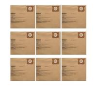 DEWALT Lot de 9 sacs filtrants de rechange DXVA19-4101 pour aspirateur humide et sec DEWALT de 18 à 37 litres