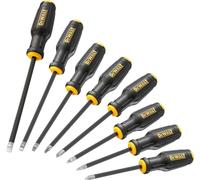 DeWALT MAXFIT Jeu de tournevis DWHT65102-0, à fente, PH, PZ, à lame fixe, manche bi-matière 8 pièces