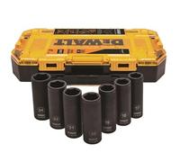 DEWALT McLaren Edition Lot de 7 douilles à choc 1/2" Noir