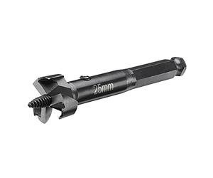 DEWALT Mèche à Façonner 25mm - Perçage Rapide dans le Bois et le Plâtre - Tige Antidérapante - Point Pilote Fileté - Matériau Robuste et Durable - Pour une Utilisation Professionnelle, DT4575-QZ