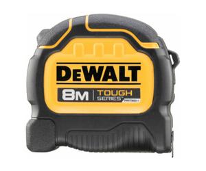 DEWALT Mètre à ruban DEWALT Tough Tape 8m x 32mm Protection contre les chutes jusqu'à 30m BladeArmor DWHT36928-0 Quantité:1