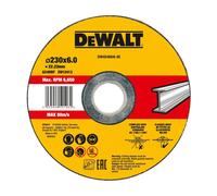 DEWALT Meule à ébarber haute performance 230x6x22,23mm métal type 42 (déportée) DW4549AIA-AE