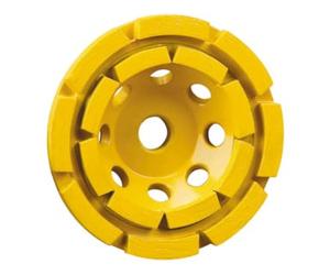DEWALT Meule boisseau diamant DEWALT double 125 mm DT3796-QZ Quantité:1