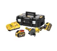 Meuleuse d'angle DEWALT DCG418X2 Ø 125 mm 54 (2 x 9,0 Ah) V XR Flexvolt en T-Stak